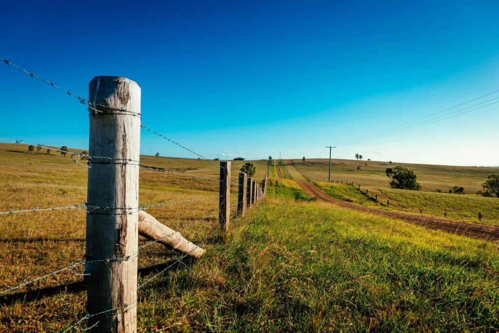 fence installation rural property